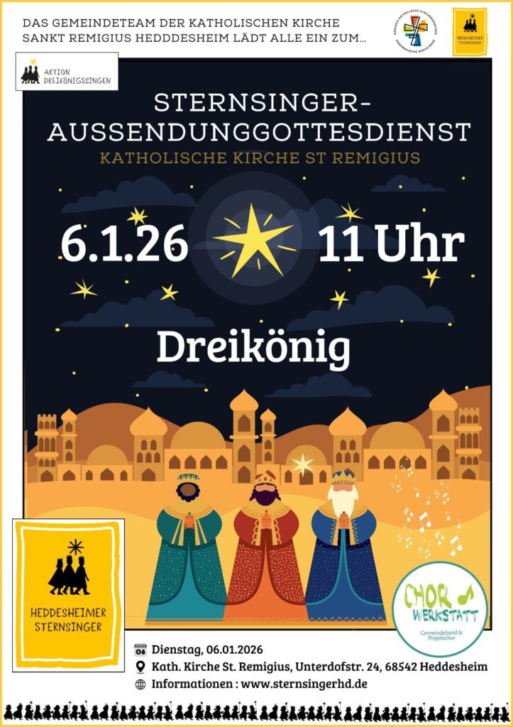 Plakat Aussendungsgottesdienst
