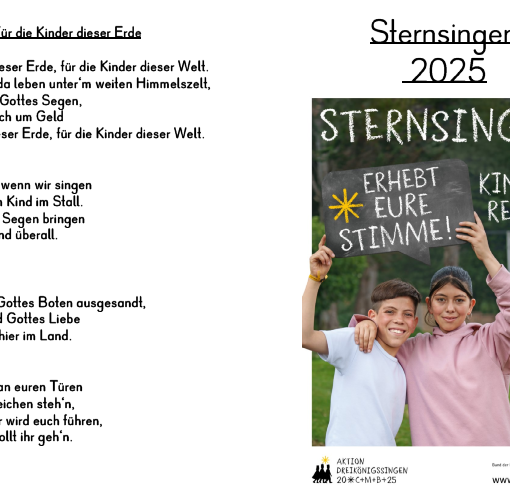 Sternsingerinfos 2025