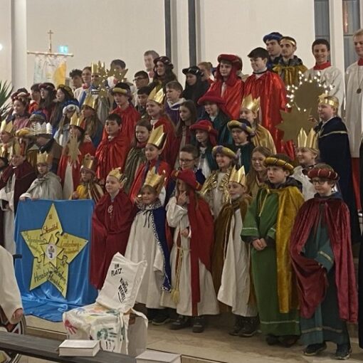 Sternsinger in Sankt Marien